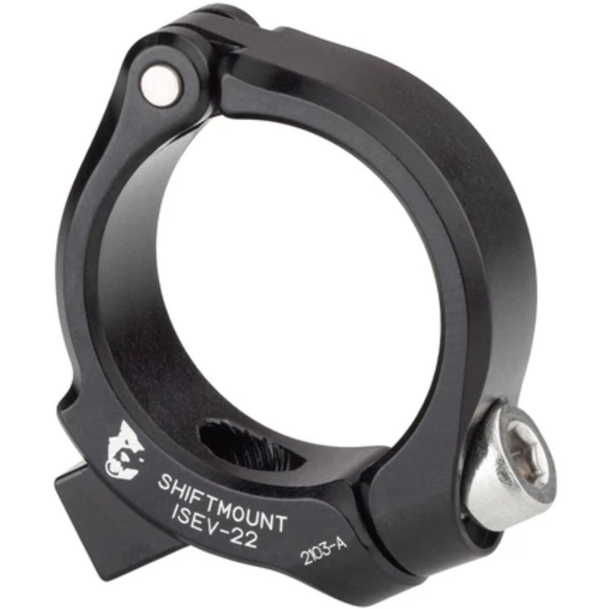 Image of Wolf Tooth Components Shiftmount Black, I-spec EV,22mm