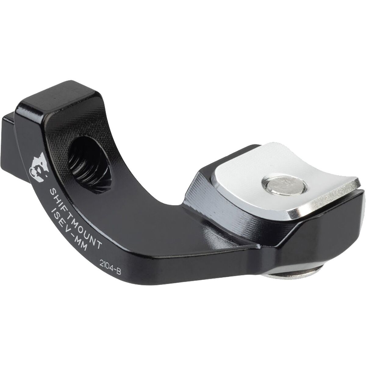 Image of Wolf Tooth Components Shiftmount Black, SRAM Matchmaker to I-spec EV