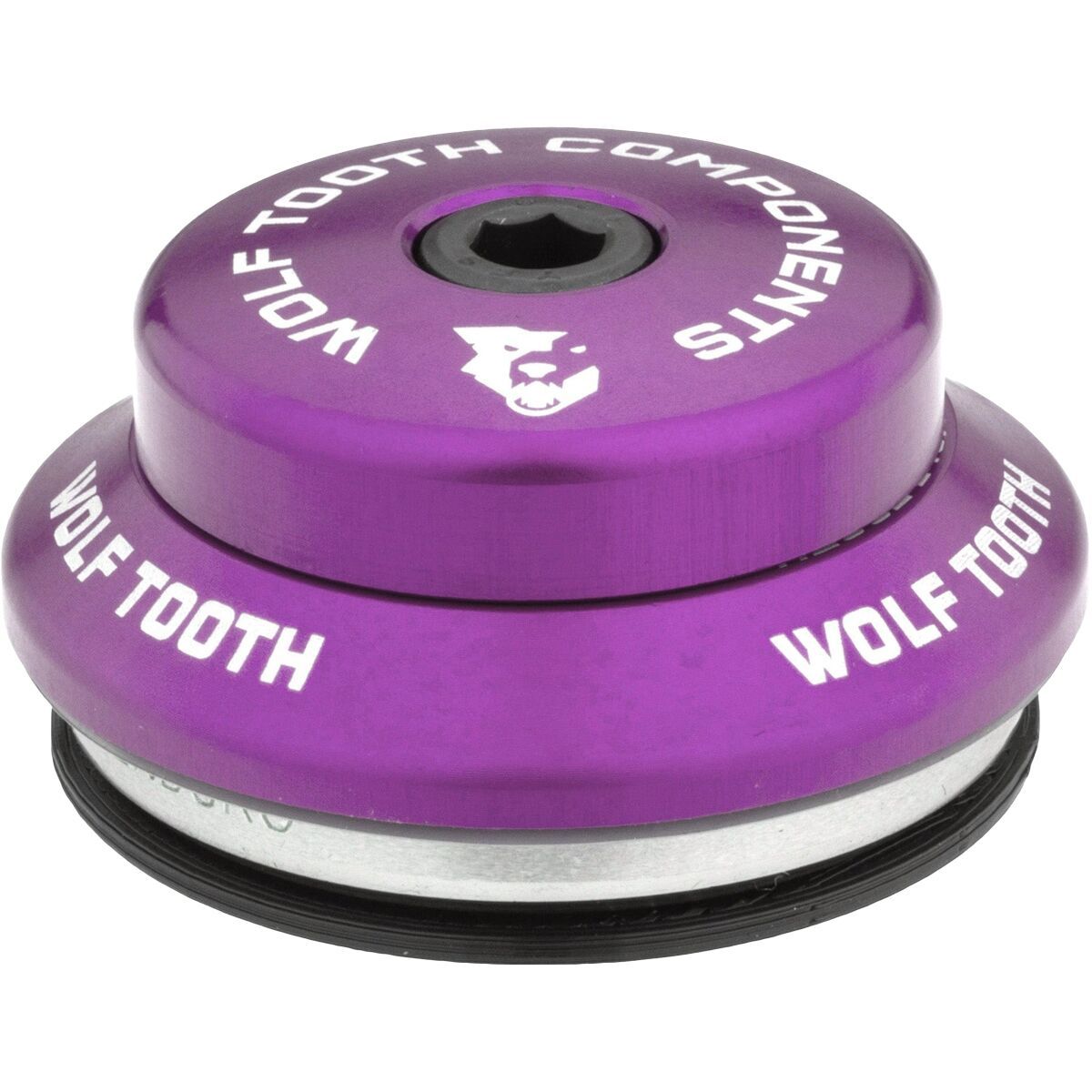 Image of Wolf Tooth Components Premium IS41/28.6 Upper Headset Assembly Ultraviolet Purple, 7mm Stack
