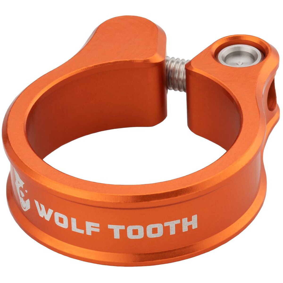 Image of Wolf Tooth Components Seatpost Clamp Orange, 34.9mm
