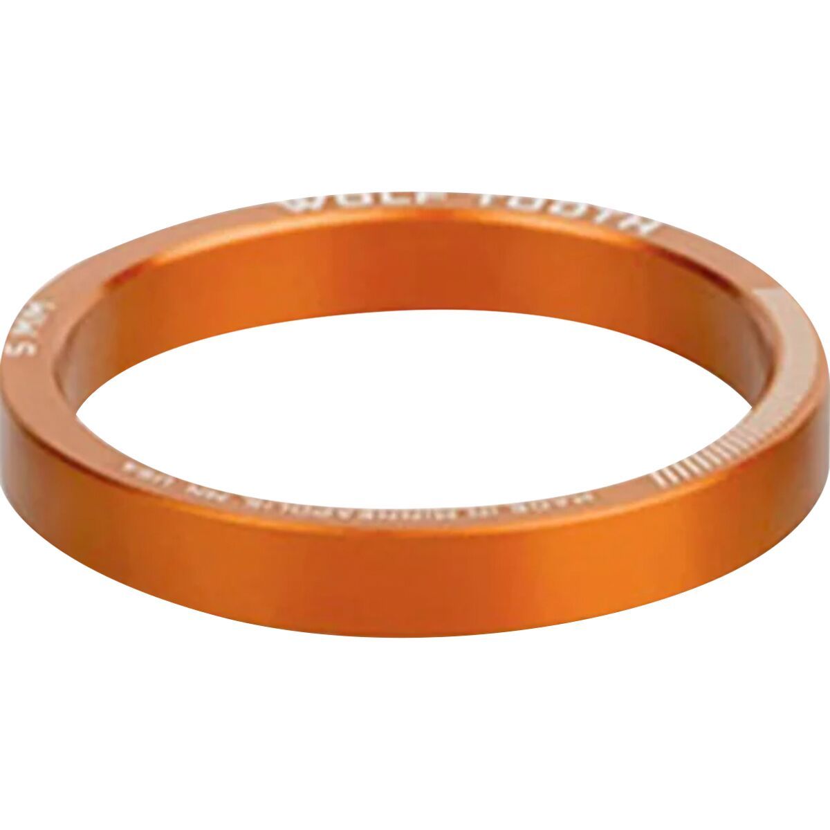 Image of Wolf Tooth Components Precision Headset Spacer - 5-Pack Orange, 10mm