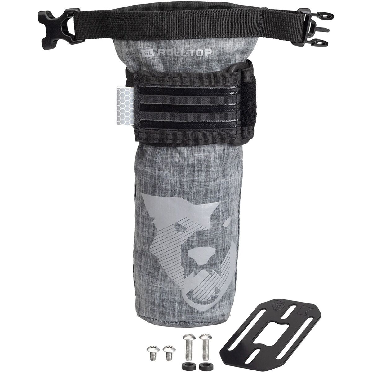 Wolf Tooth Components Wolf Tooth Components TekLite Roll Top Bag + Adapter Plate One Color, 1L