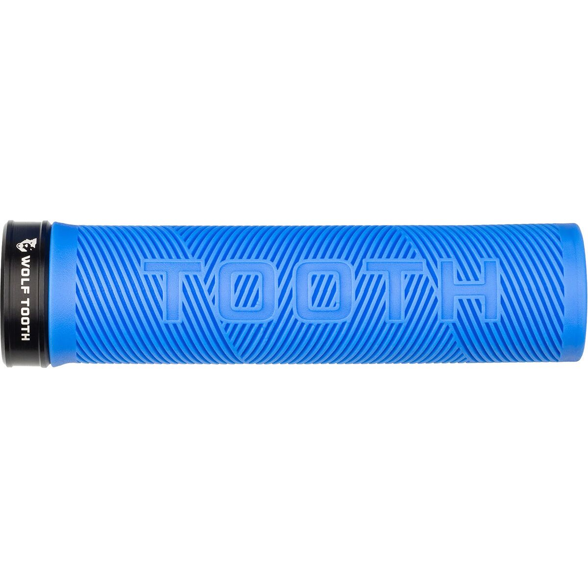 Wolf Tooth Components Wolf Tooth Components Wolf Tooth Lock-On Echo Grip Blue Grip/Black Collar, One Size