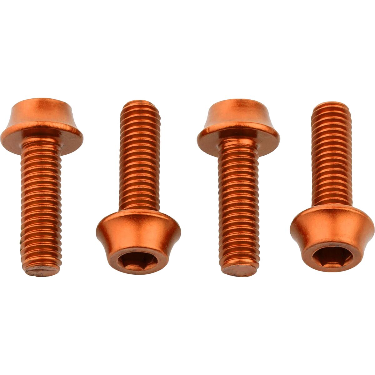 Image of Wolf Tooth Components Water Bottle Cage Bolts Orange, One Size