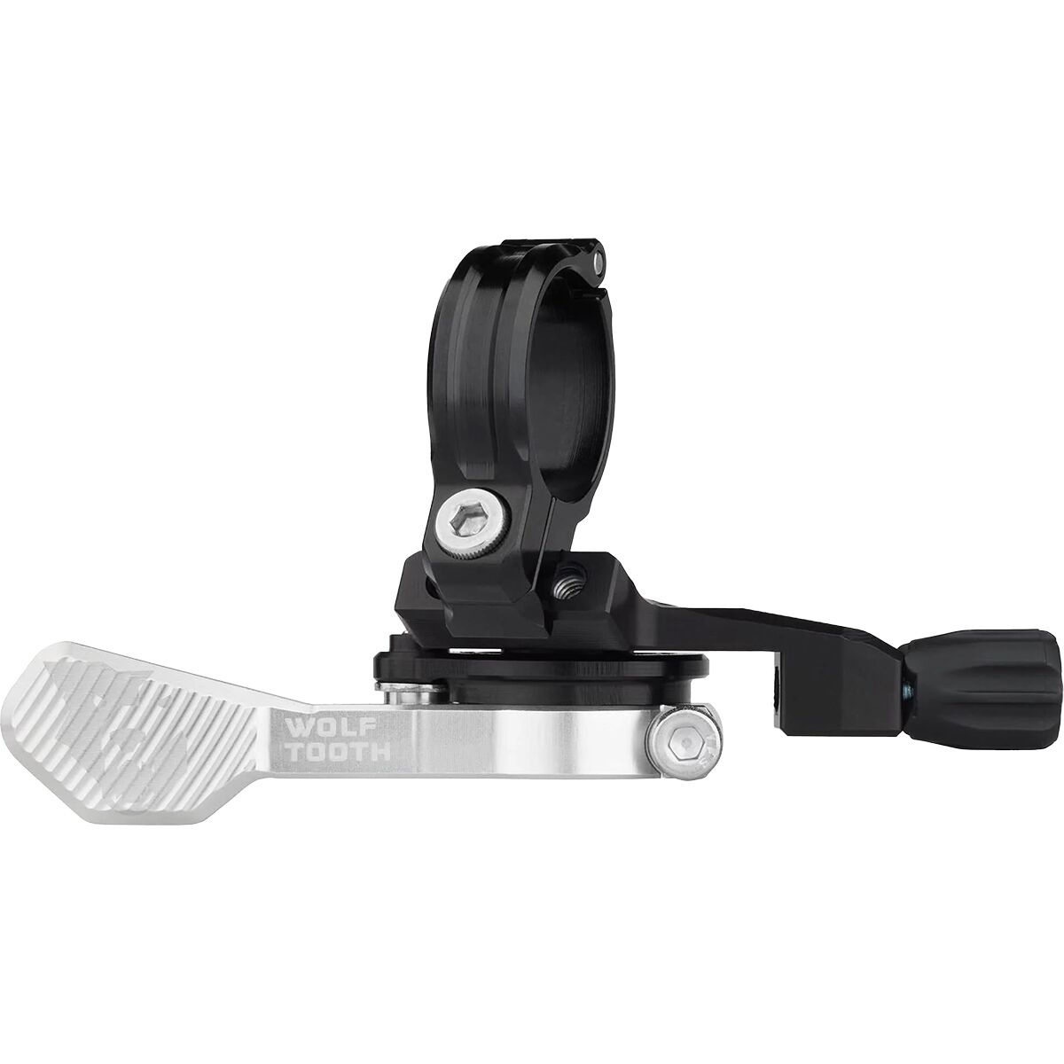 Image of Wolf Tooth Components ReMote Pro Raw Silver, 22.2mm Handlebar Clamp