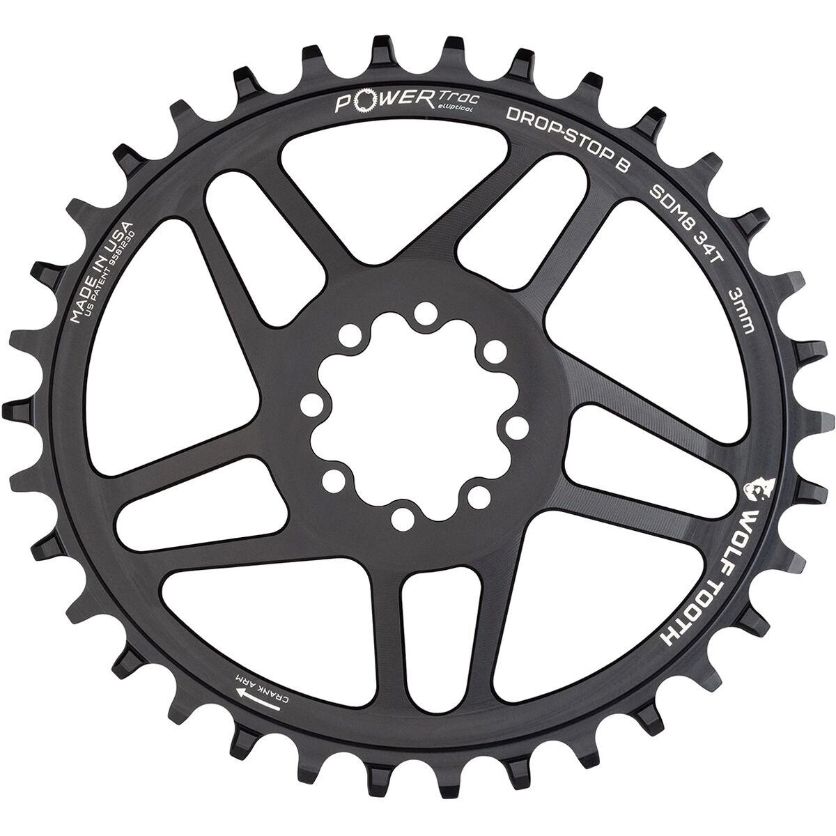 Wolf Tooth Components SRAM T-Type Oval Chainring