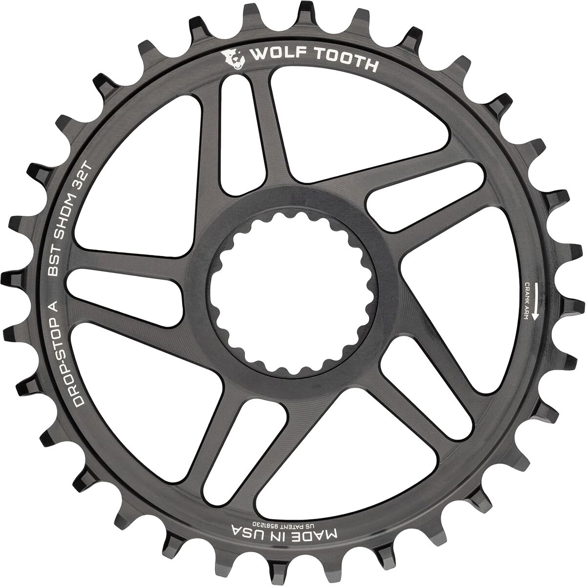 Wolf Tooth Components Wolf Tooth Components Shimano Boost 12-Spd Chainring One Color, 38t