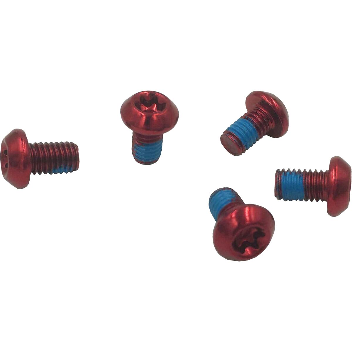 Image of Wolf Tooth Components CAMO Bolt Kit Red, One Size