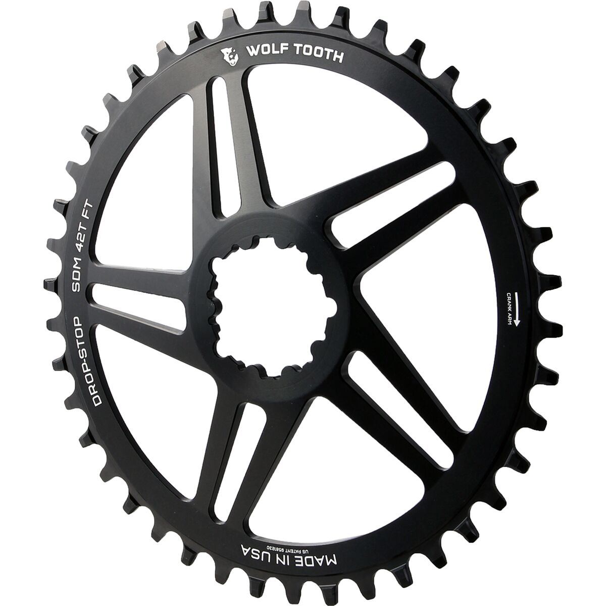 Image of Wolf Tooth Components Direct Mount SRAM Flattop Compatible Chainring One Color, 42t