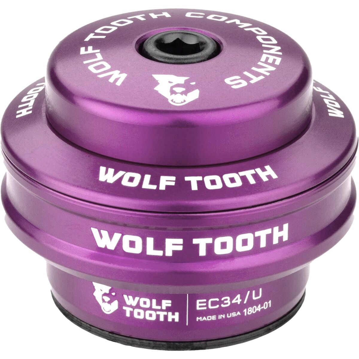 Wolf Tooth Components Wolf Tooth Components EC34/28.6 Performanc Upper Headset Ultraviolet Purple, EC34/28.6, 16mm Stack