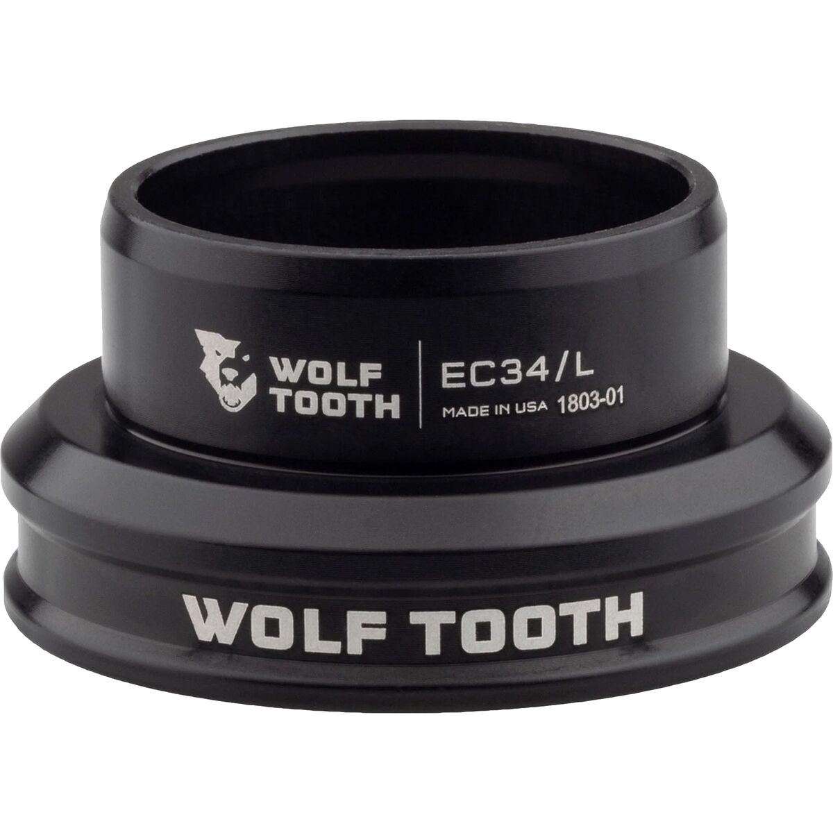 Wolf Tooth Components Wolf Tooth Components EC34/30 Premium Lower Headset Black, EC34/30