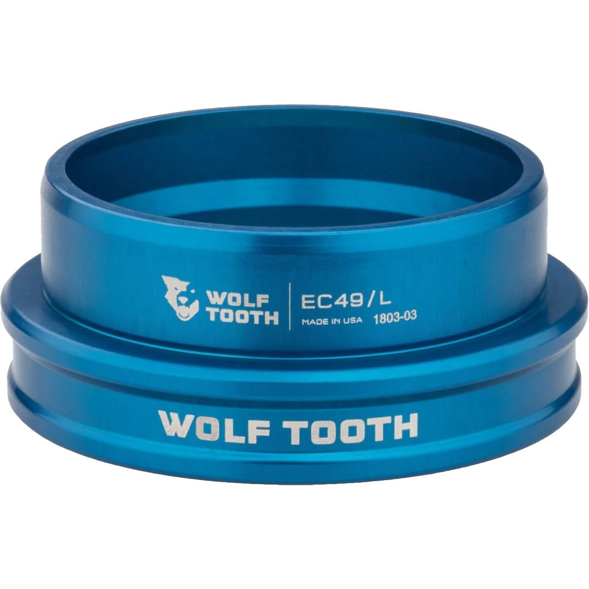 Image of Wolf Tooth Components EC49/40 Premium Lower Headset Blue, EC49/40