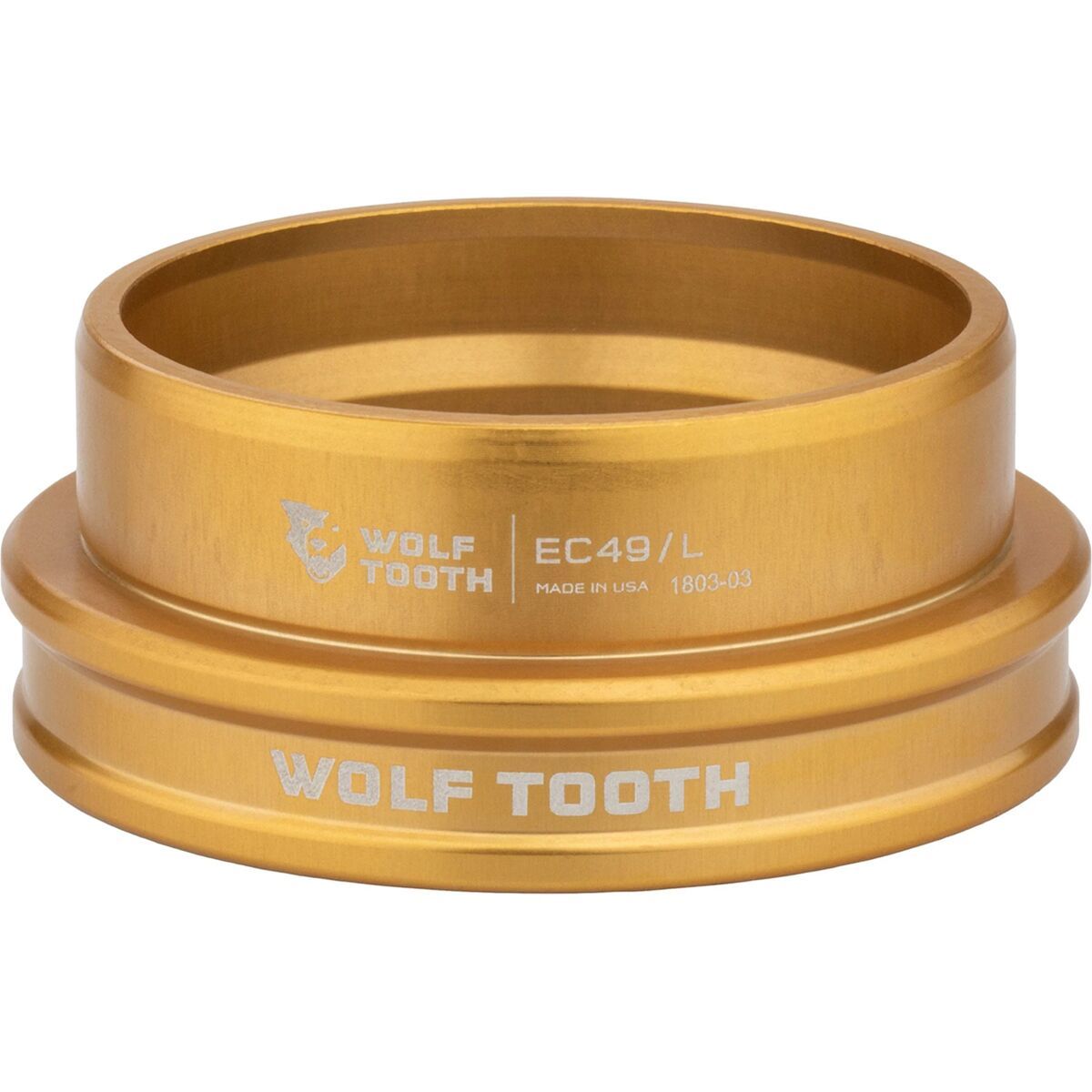 Image of Wolf Tooth Components EC49/40 Premium Lower Headset Gold, EC49/40