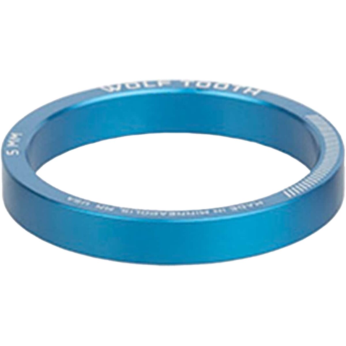 Image of Wolf Tooth Components Headset Spacer Blue, 5mm