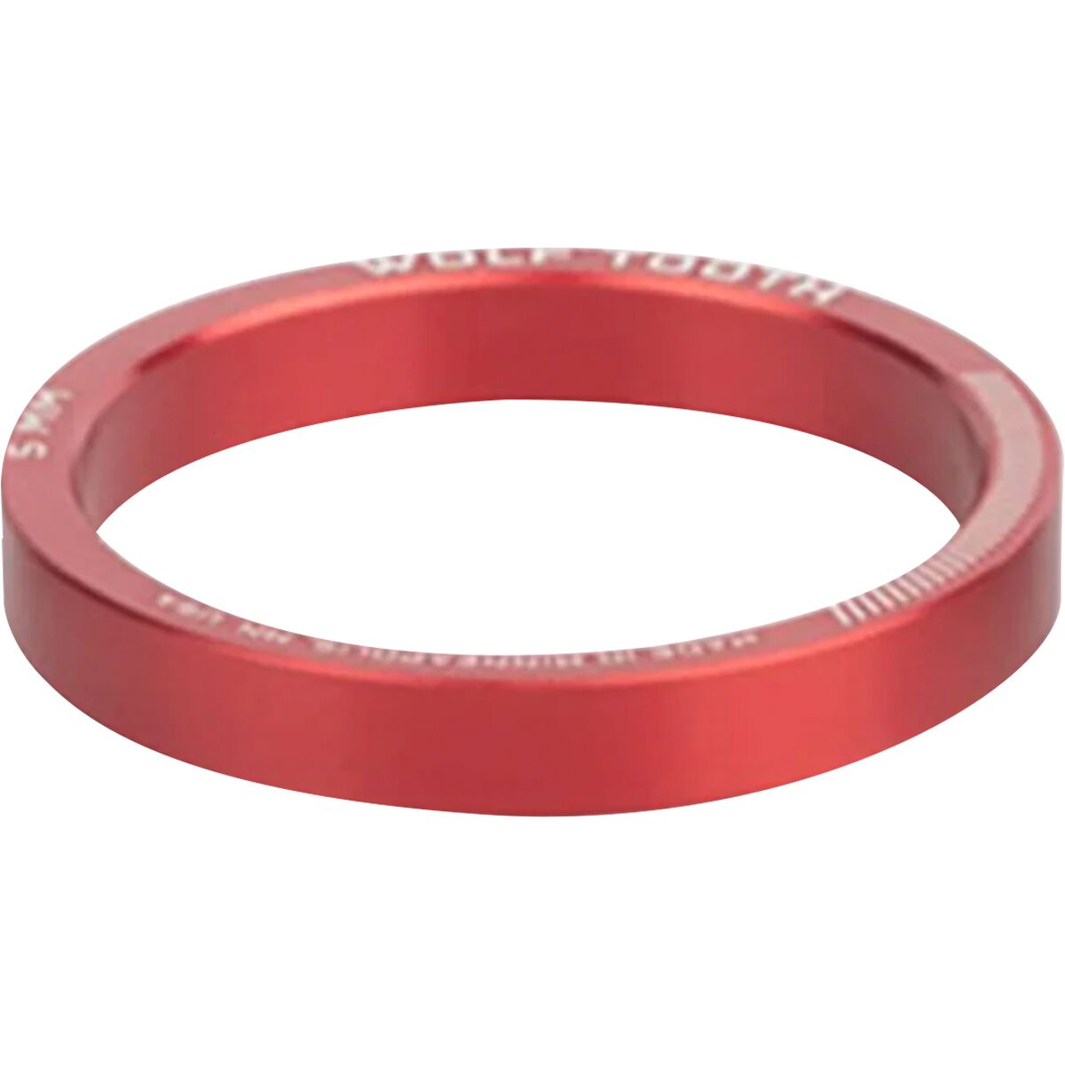 Image of Wolf Tooth Components Headset Spacer Red, 5mm