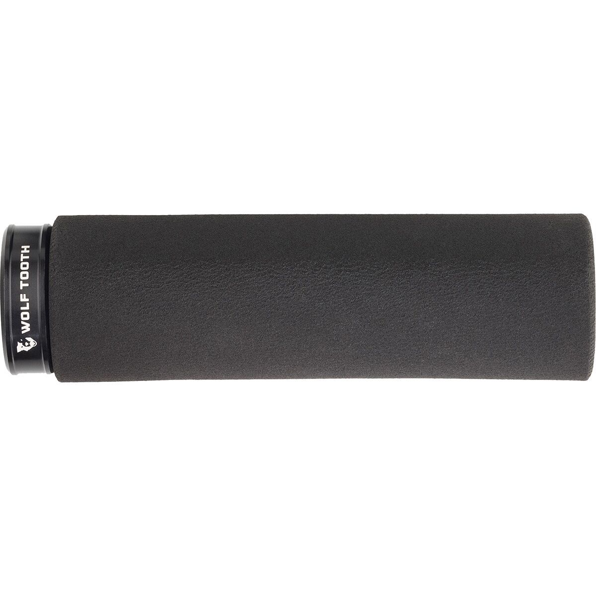 Image of Wolf Tooth Components Lock-On Fat Paw Grip Black Grip w/ Black Collar, One Size