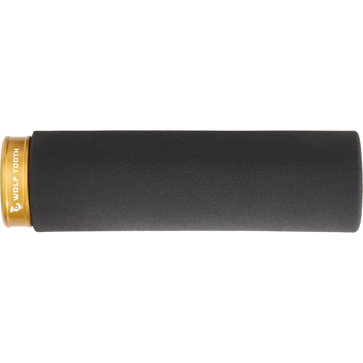 Wolf Tooth Components Wolf Tooth Components Lock-On Fat Paw Grip Black Grip w/ Gold Collar, One Size