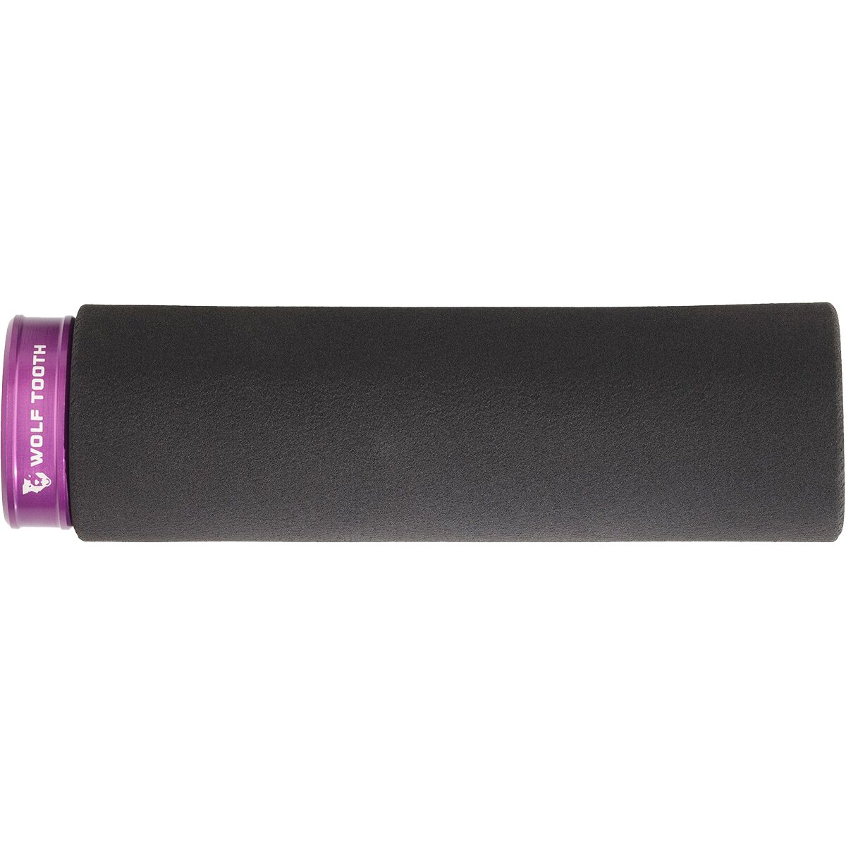 Wolf Tooth Components Wolf Tooth Components Lock-On Fat Paw Grip Black Grip w/ Purple Collar, One Size