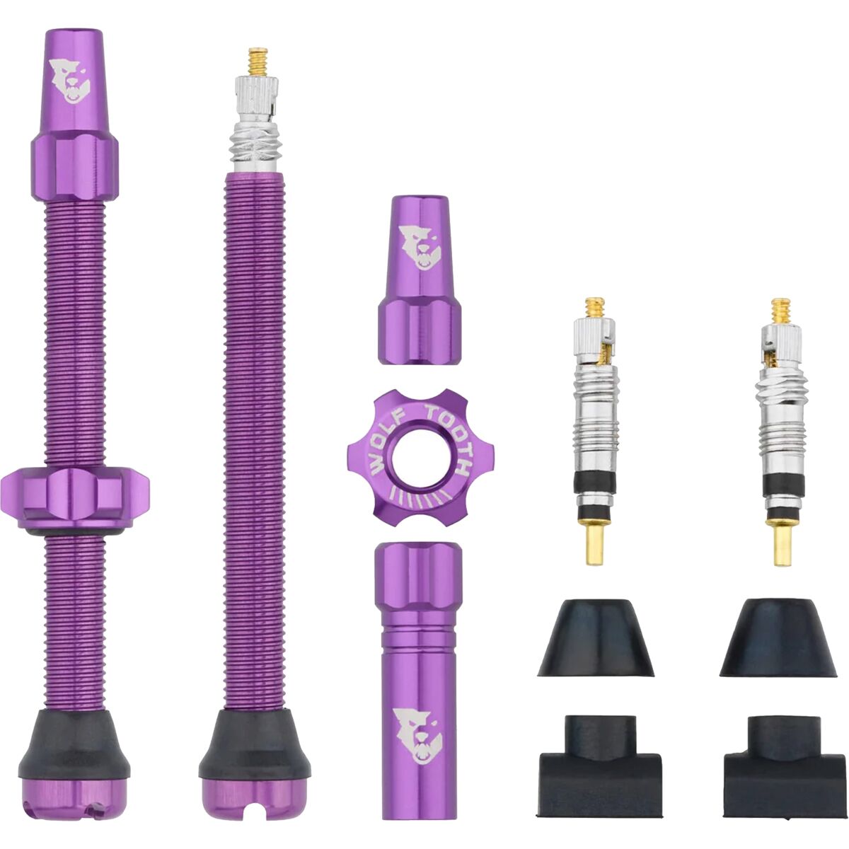 Wolf Tooth Components Wolf Tooth Components Tubeless Valve Stems Purple, 44mm