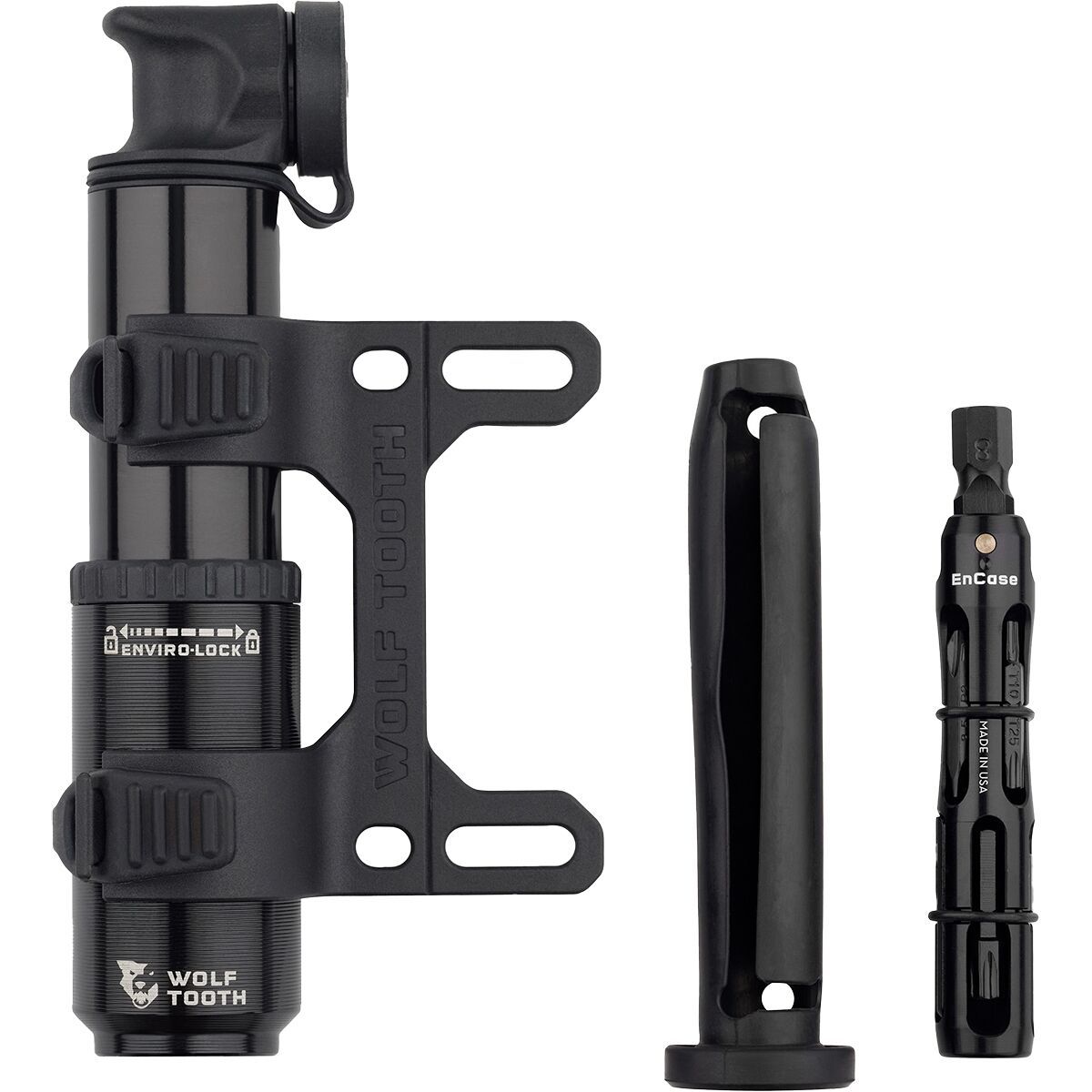 Image of Wolf Tooth Components EnCase Pump 40 Kit Hex Wrench Multi-Tool, One Size