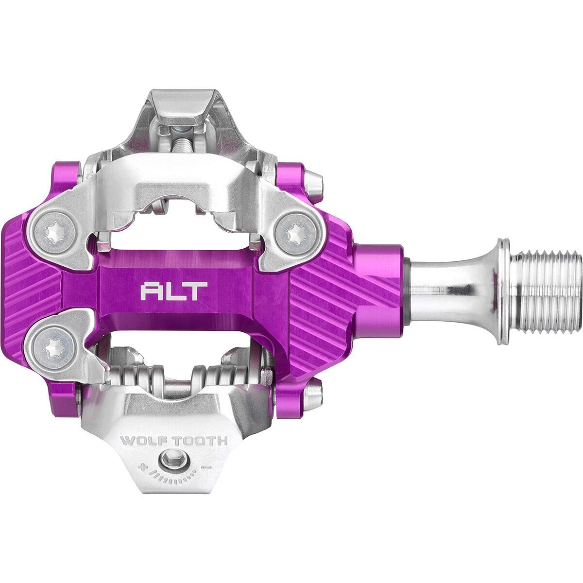 Image of Wolf Tooth Components ALT XC Clipless Pedal Ultraviolet Purple, One Size