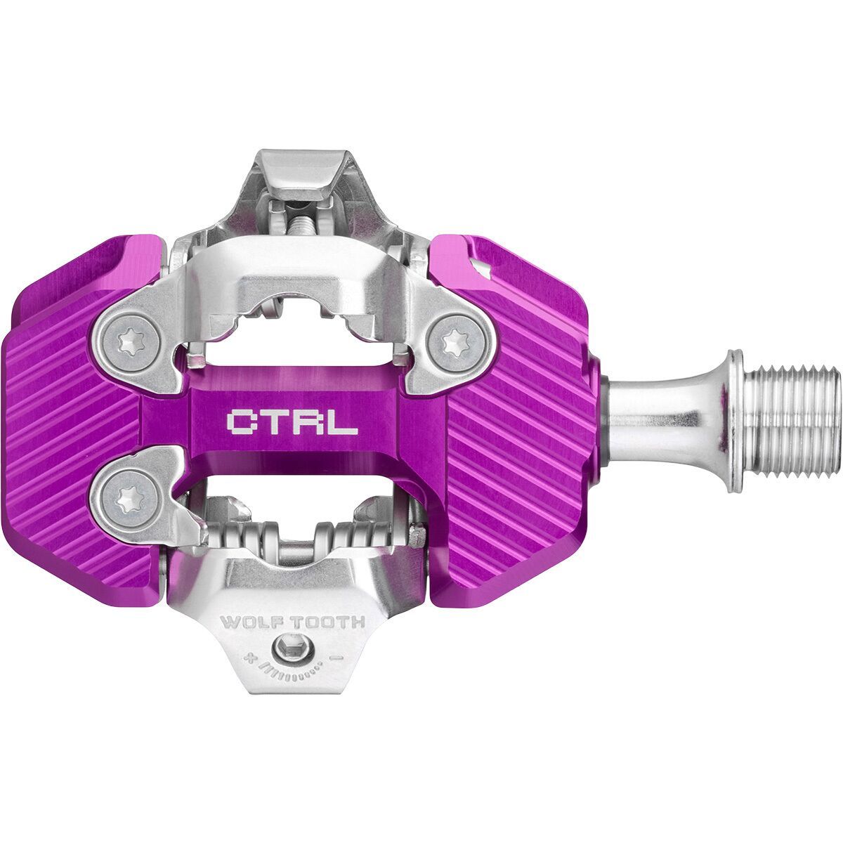 Wolf Tooth Components CTRL Trail Clipless Pedal Ultraviolet Purple, One Size