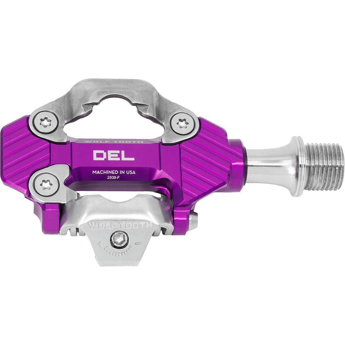 Image of Wolf Tooth Components DEL Gravel Clipless Pedal Ultraviolet Purple, One Size