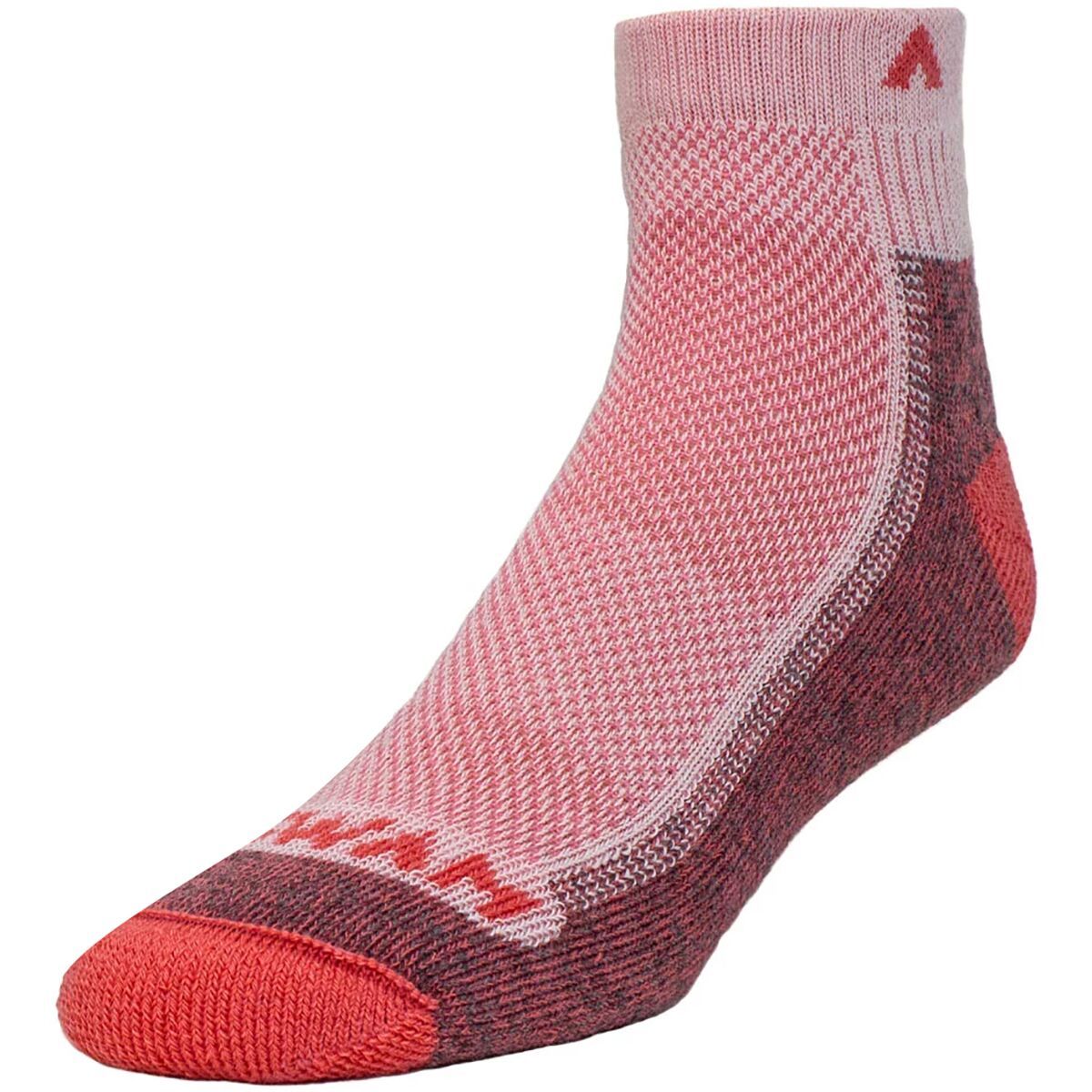Image of Wigwam Cool-Lite Hiker Pro Quarter Sock Sugar Coral, M
