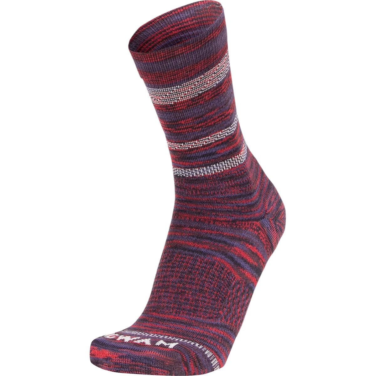Image of Wigwam Bravura Mid-Crew Sock Vino, L