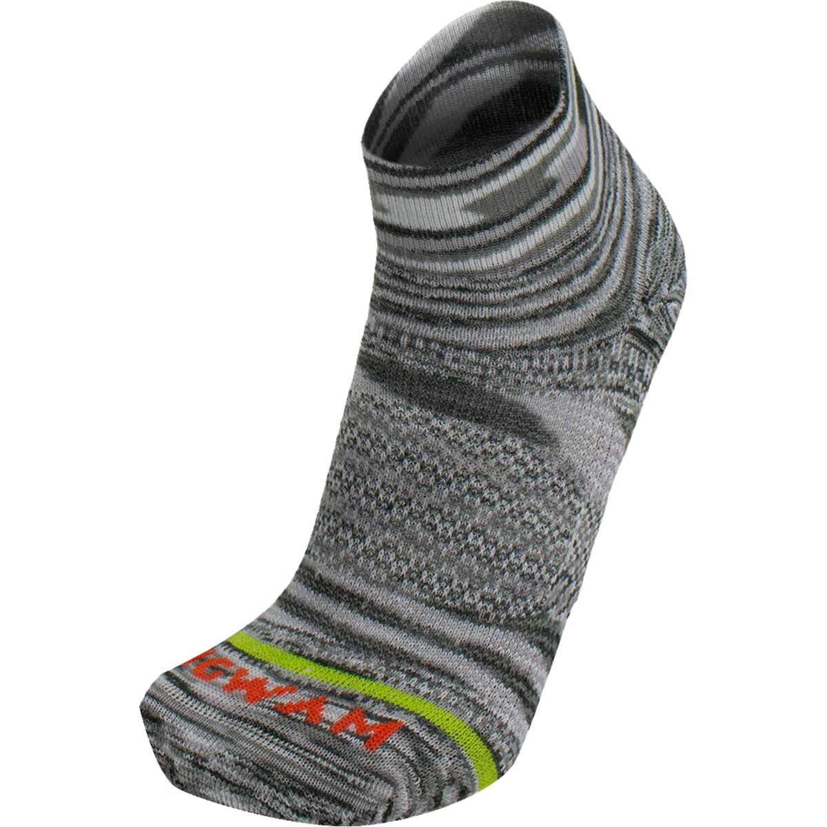 Image of Wigwam Bravura 1/4 Sock Granite, L