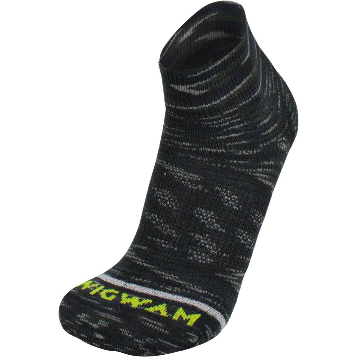 Image of Wigwam Bravura 1/4 Sock Onyx, M