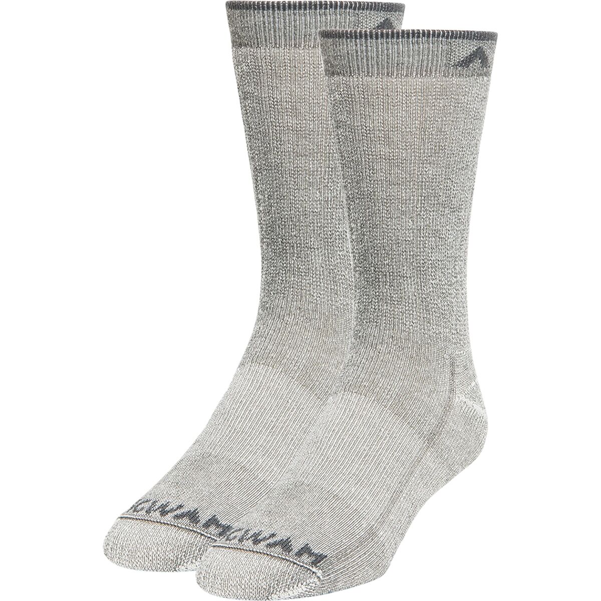 Image of Wigwam Mer Comfort Hiker Sock - 2-Pack Charcoal II, XL