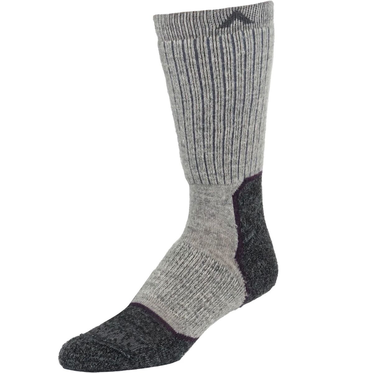 Image of Wigwam Merino Lite Hiker Sock Grey Heather, M