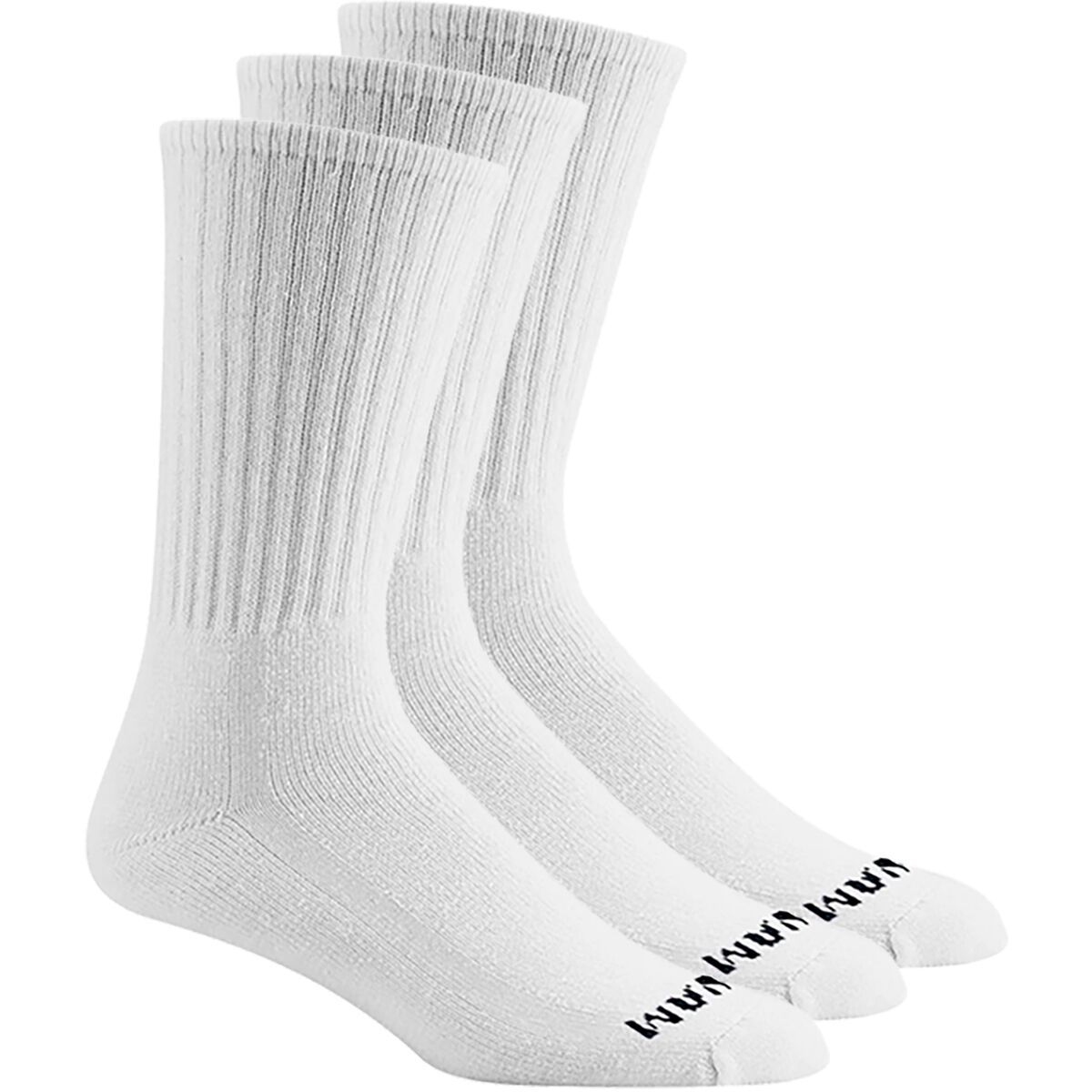 Image of Wigwam S60 Crew Sock - 3-Pack White, M