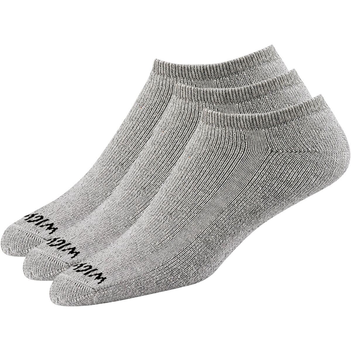Wigwam Wigwam S60 Low-Cut Sock - 3-Pack Grey, M