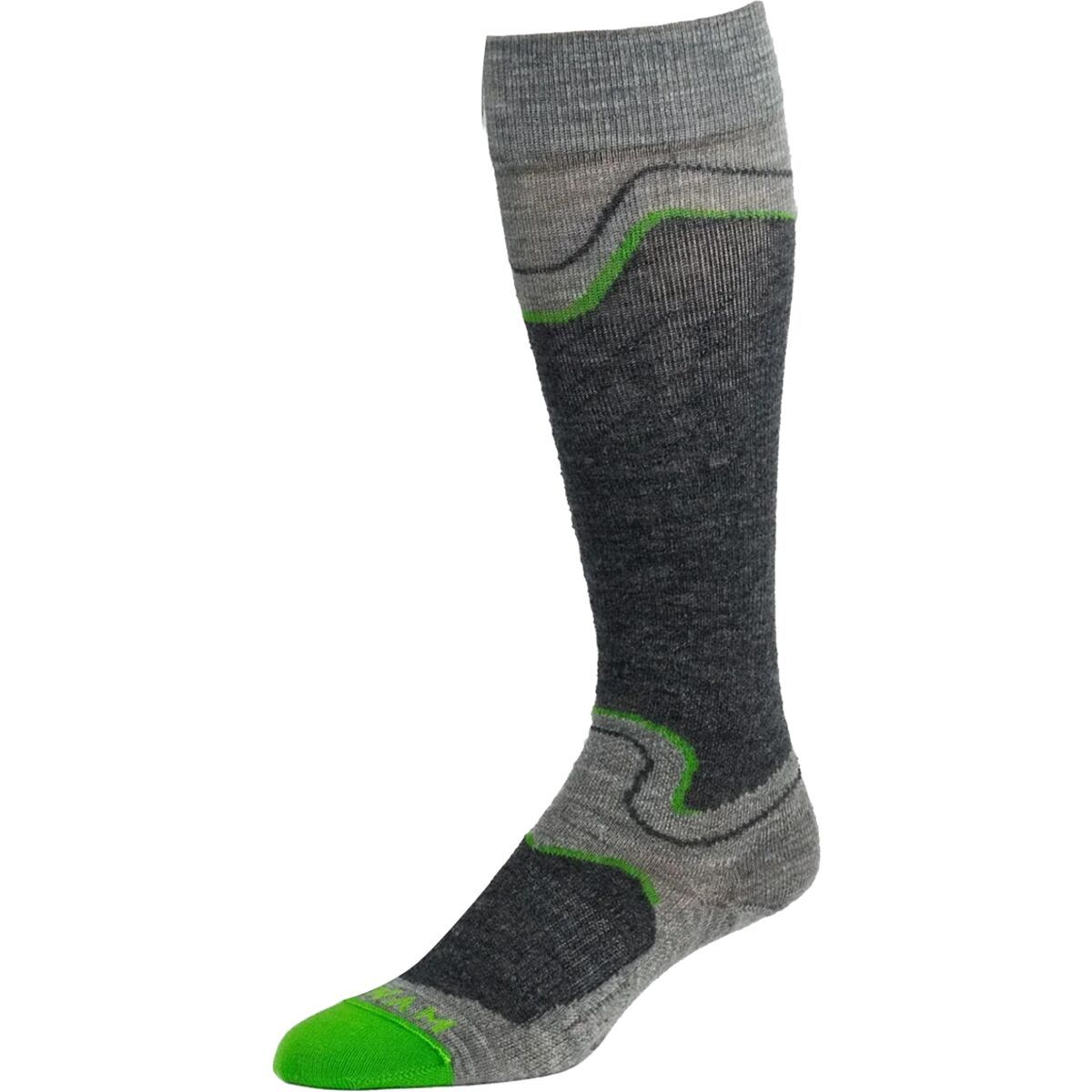 Image of Wigwam Snow Junkie LWOTC Sock Charcoal, L
