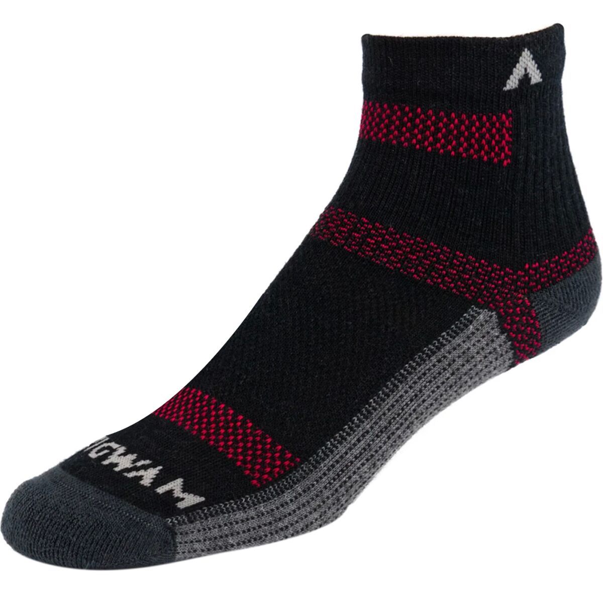 Image of Wigwam Merino Ultra Cool-Lite Quarter Sock Black, M