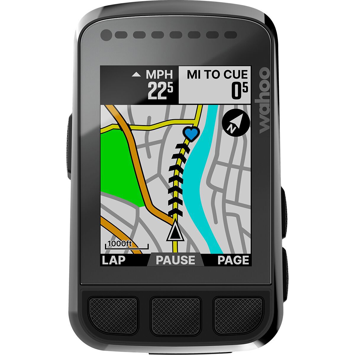 Wahoo Fitness Wahoo Fitness ELEMNT BOLT V2 GPS Bike Computer Stealth, One Size
