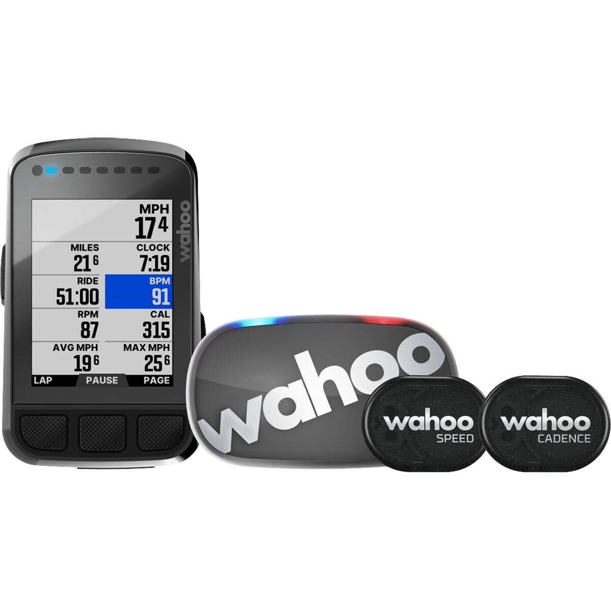 Wahoo Fitness ELEMNT BOLT GPS Bike Computer Bundle