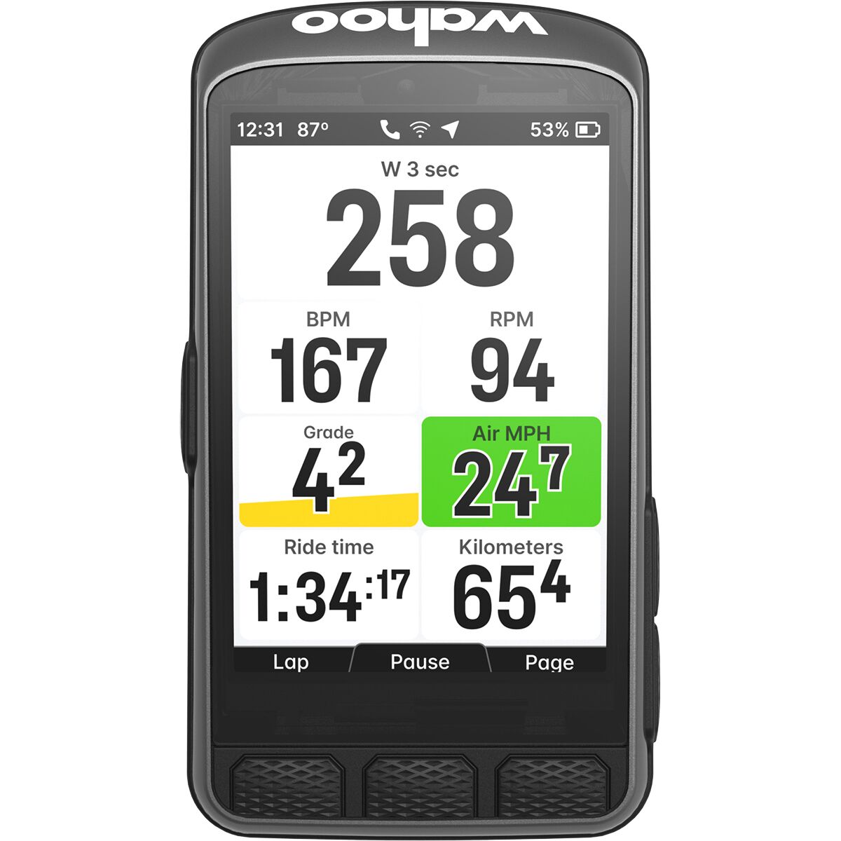 Wahoo Fitness Wahoo Fitness Elemnt ACE GPS Bike Computer One Color, One Size