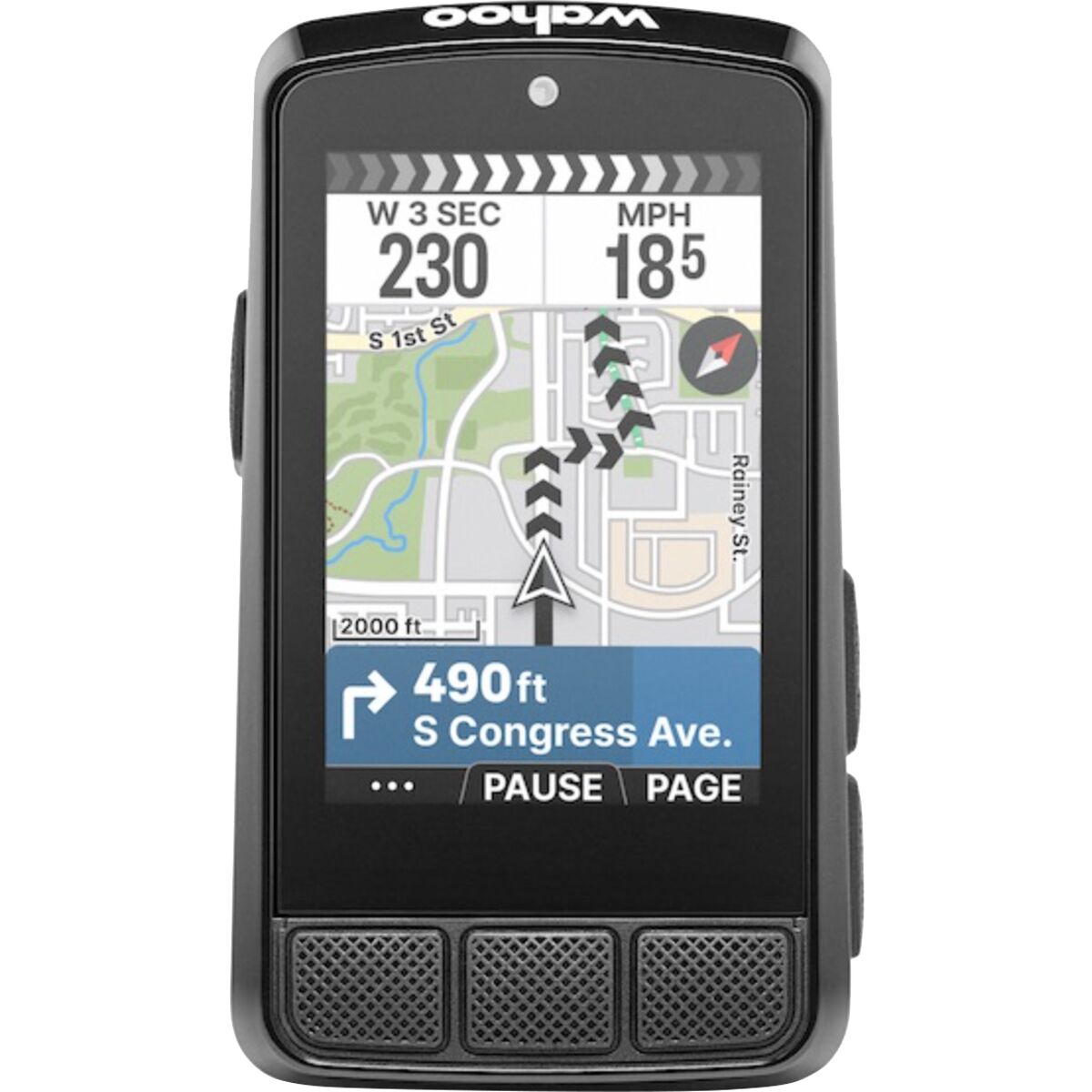 Image of Wahoo Fitness ELEMNT BOLT 3 GPS Cycling Computer Black, One Size