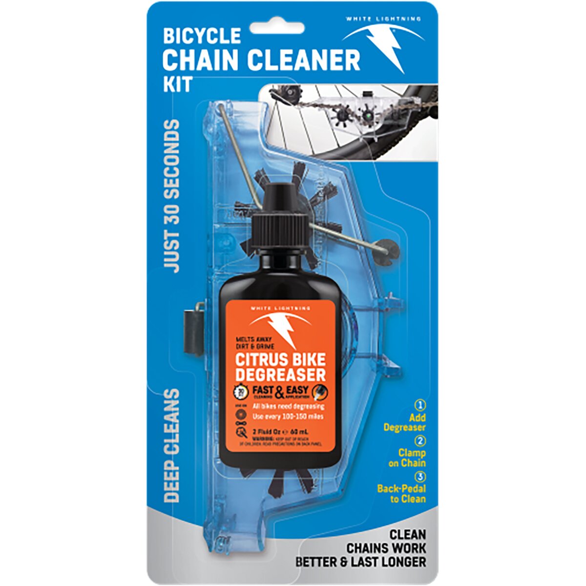 Image of White Lightning Chain Cleaner Tool Kit One Color, One Size