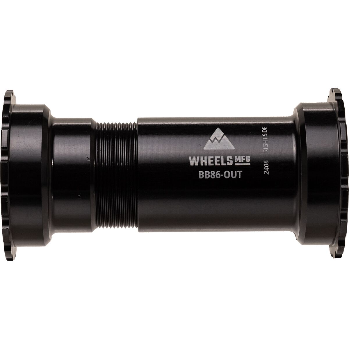 Wheels Mfg Wheels Mfg BB86/92 Thread Together Bottom Bracket - Angular Contact Black, GXP