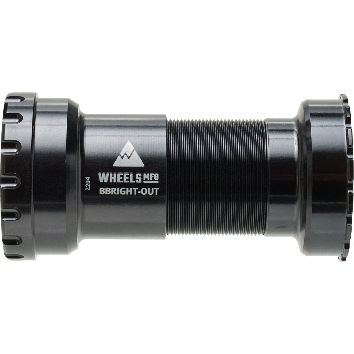 Image of Wheels Mfg BBRight Thread Together Bottom Bracket - Angular Contact Black, 24mm, Shimano