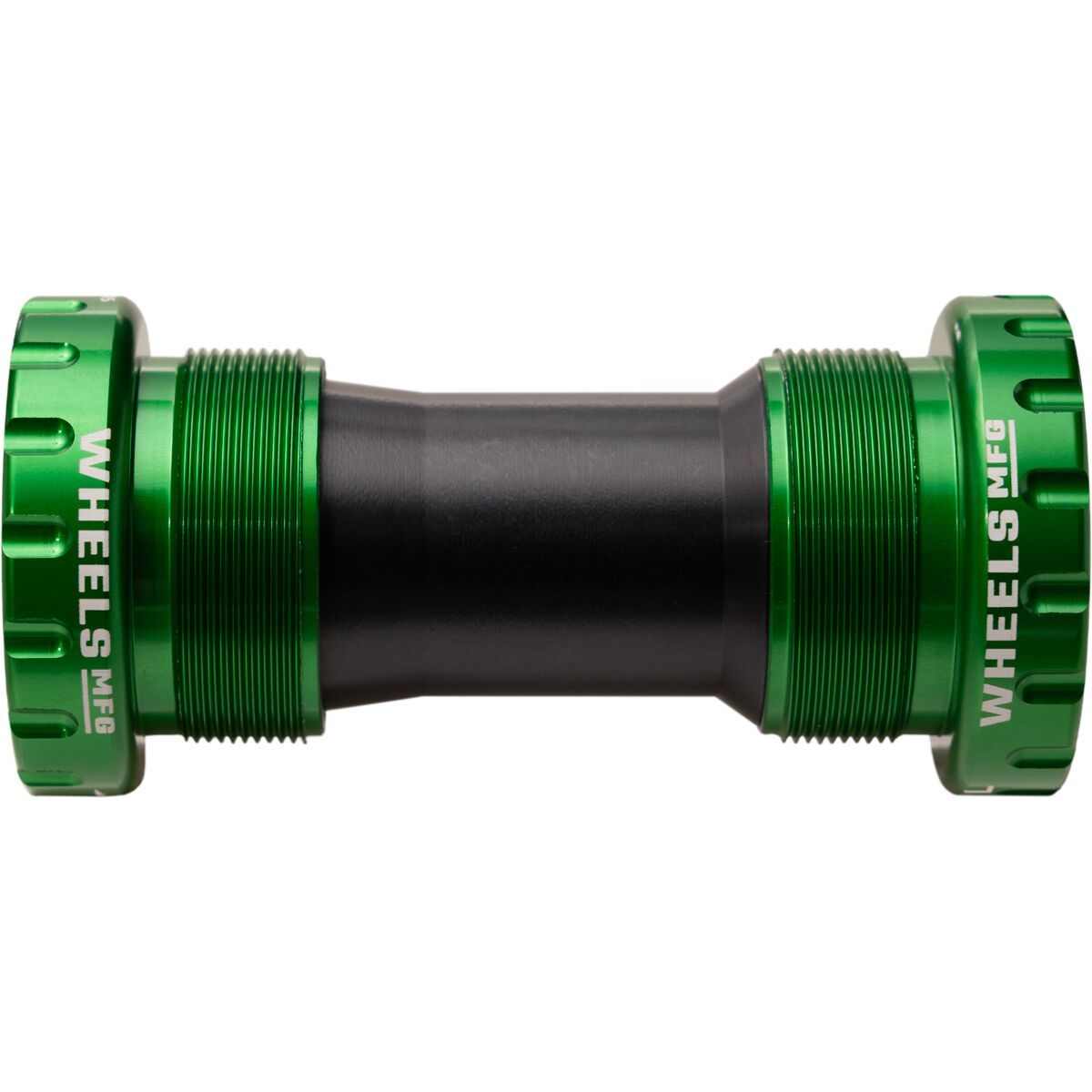 Image of Wheels Mfg BSA Bottom Bracket - ABEC-3 Green, 24mm, Shimano MTB