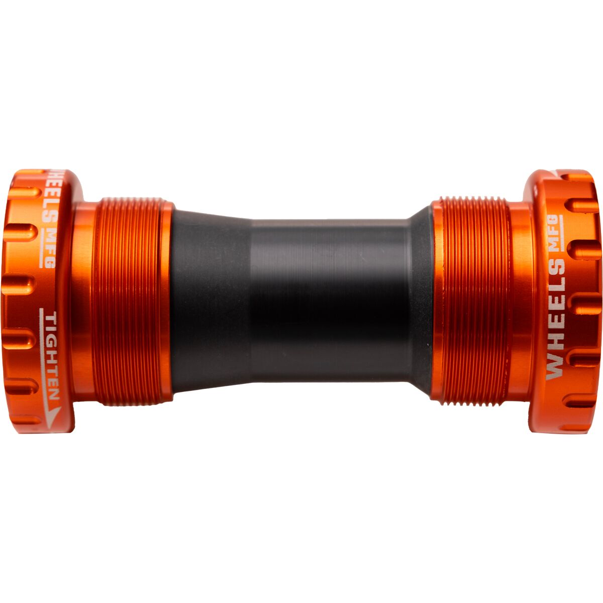 Image of Wheels Mfg BSA Bottom Bracket - ABEC-3 Orange, 24mm, Shimano MTB