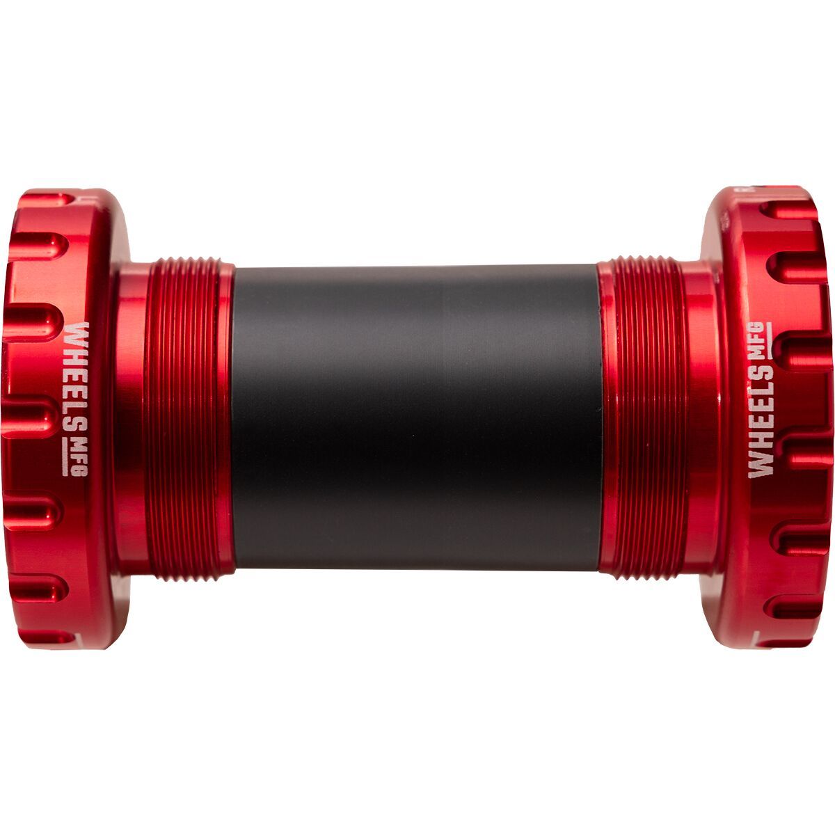 Image of Wheels Mfg BSA Bottom Bracket - ABEC-3 Red, 24mm, Shimano MTB