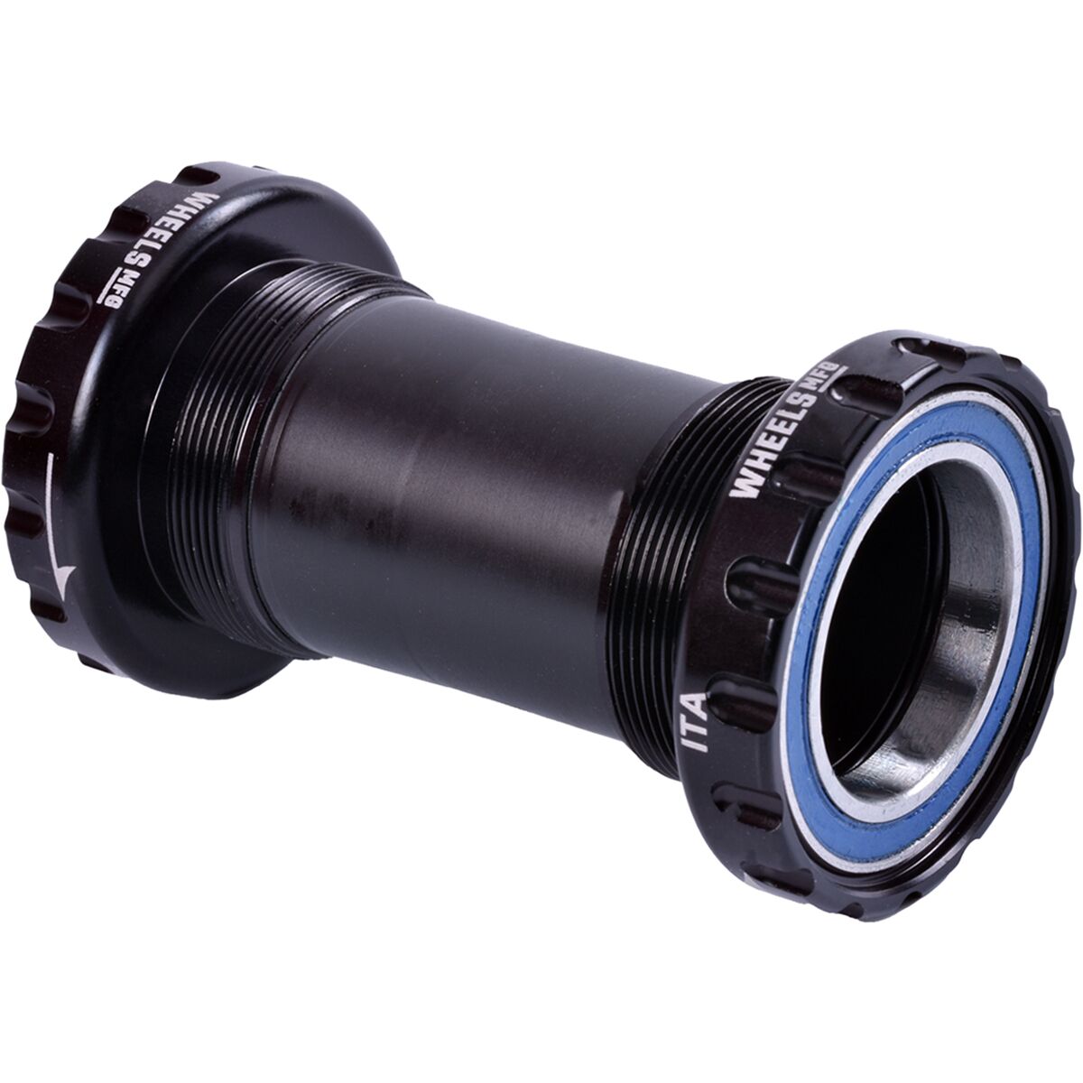 Image of Wheels Mfg Italian Bottom Bracket Black, DUB