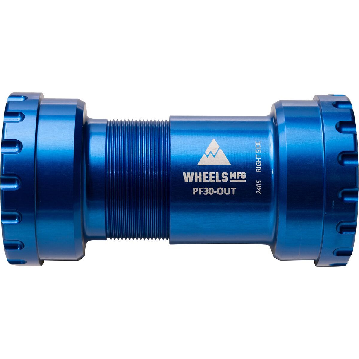 Image of Wheels Mfg PF30 Outboard Thread Together Bottom Bracket - ABEC-3 Blue, 30mm