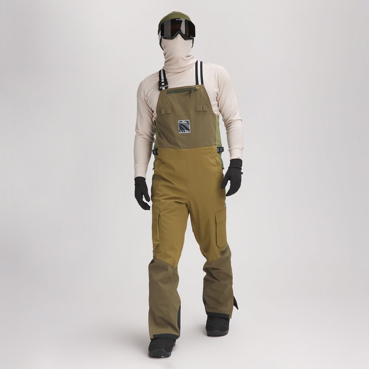 WHITESPACE 2L Cargo Bib Overall Pant - Men's - Clothing